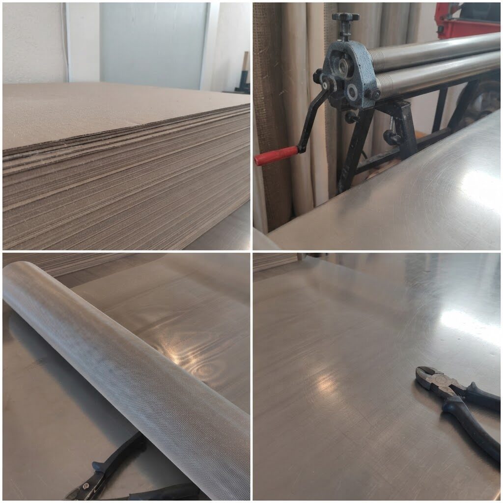Zuschnitt in der eigenen Werkstatt in Bergisch Gladbach