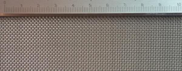 Drahtnetz V2A Edelstahl B: 0.63mm D: 0.4mm M: 25