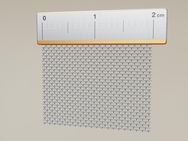 Drahtnetz V2A Edelstahl B: 0.315mm D: 0.2mm M: 50 – 3D-Visualisierung