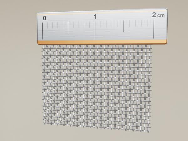 Drahtnetz V2A Edelstahl B: 0.4mm D: 0.25mm M: 40 – 3D-Visualisierung