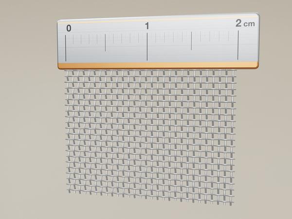 Drahtnetz V2A Edelstahl B: 0.5mm D: 0.2mm M: 36 – 3D-Visualisierung