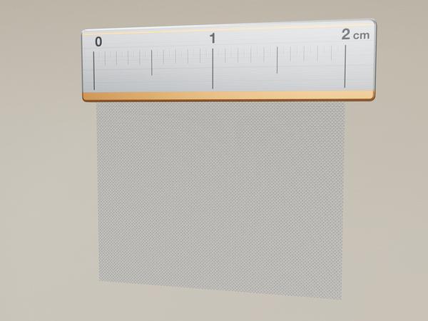 Drahtnetz V4A Edelstahl B: 0.075mm D: 0.05mm M: 200 – 3D-Visualisierung